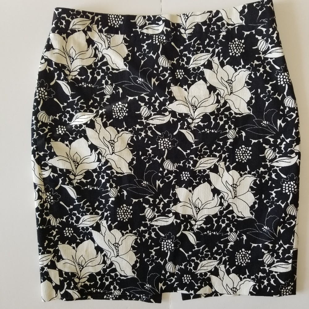 J. Crew Women's The Pencil Skirt floral